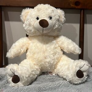 The Bear Factory Twist The Bear 10” Plush Blonde Fur 2001 great Condition